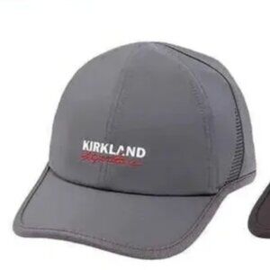 NEW Kirkland Signature Unisex Logo Hat in Gray without tags